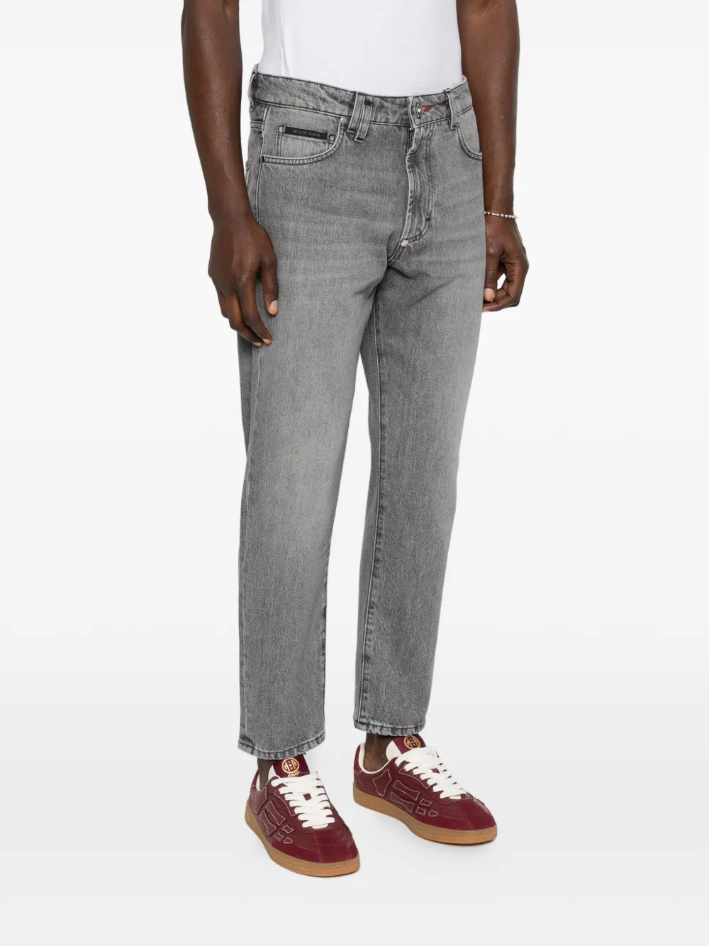  Philipp Plein Detroit Jeans - Grey 