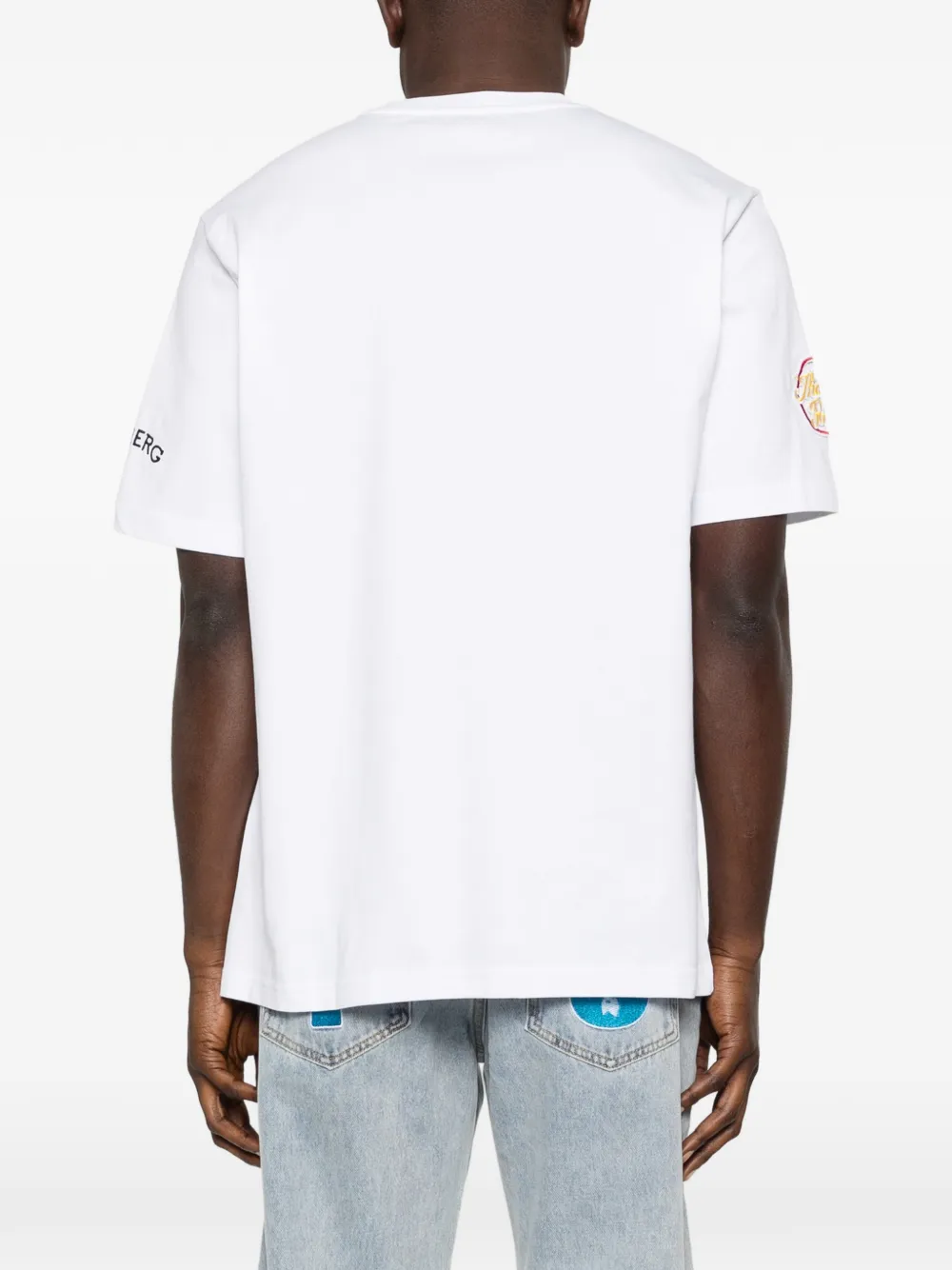 Iceberg T-shirt met print Wit