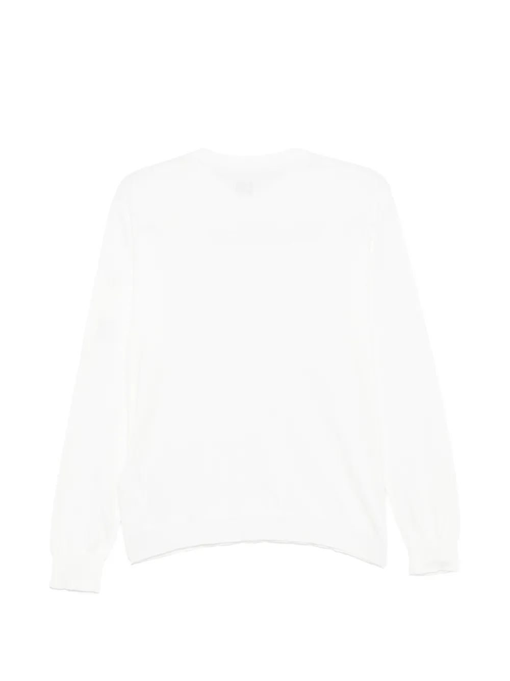 C.P. Company Kids Trui met logopatch en lange mouwen Wit
