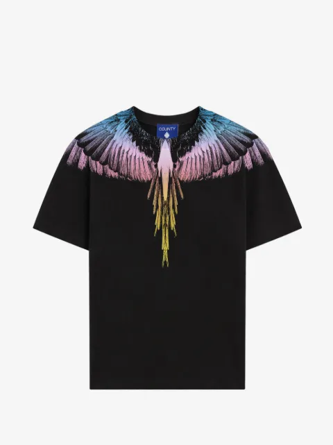 COUNTY OF MILAN t-shirt à imprimé ailes