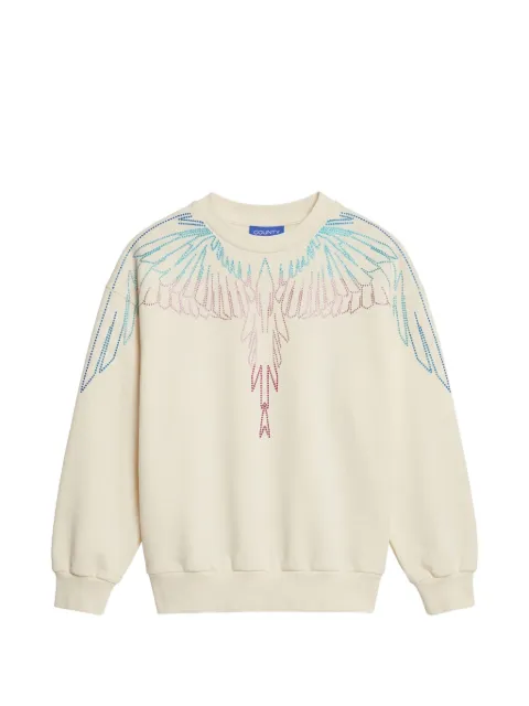 COUNTY OF MILAN embellished sweatshirt