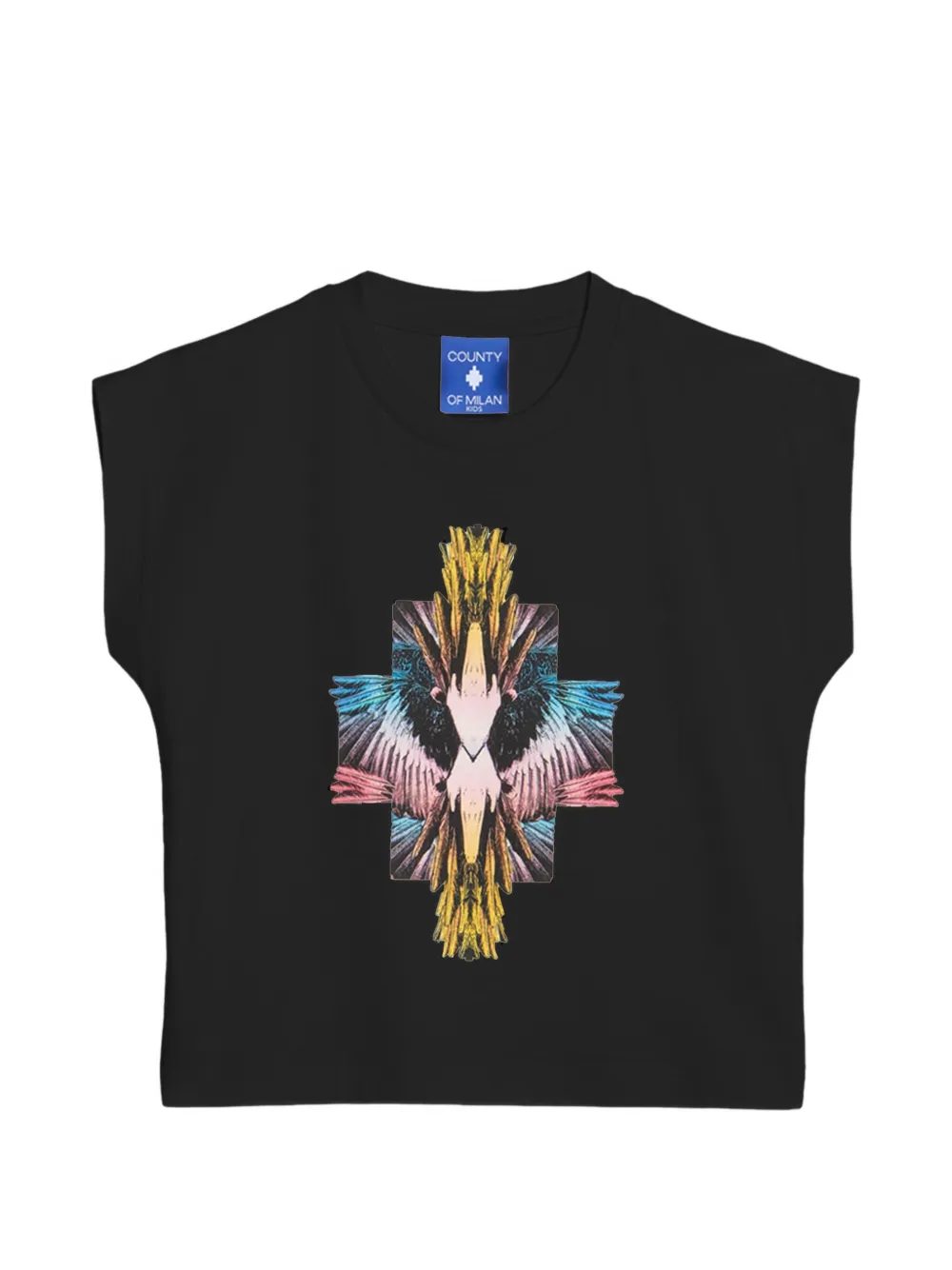 COUNTY OF MILAN T-shirt con stampa - Nero