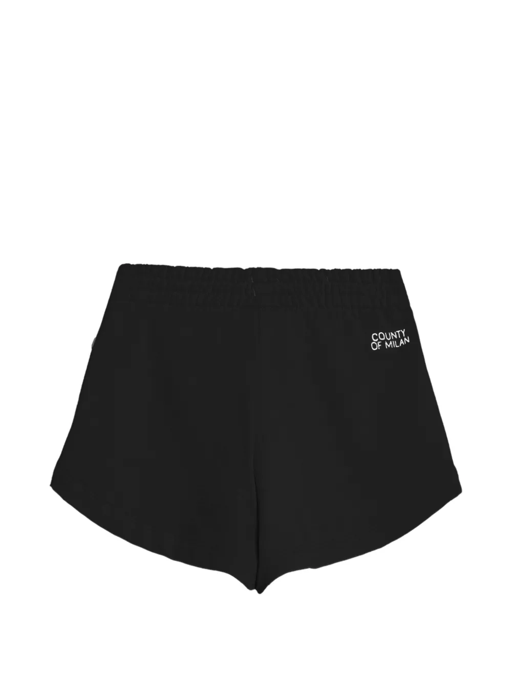 COUNTY OF MILAN KIDS Shorts met logo Zwart