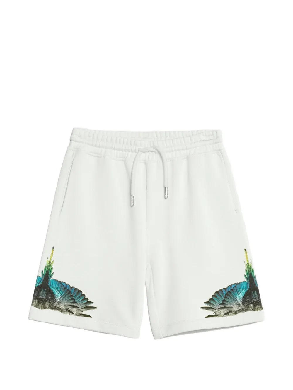 COUNTY OF MILAN graphic-print shorts - White