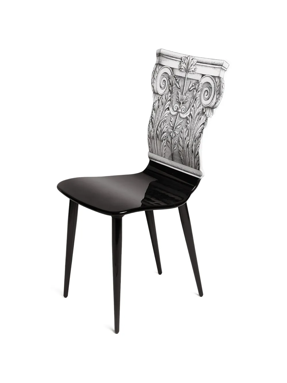 Fornasetti Silla Capitello Corinzio - Negro 