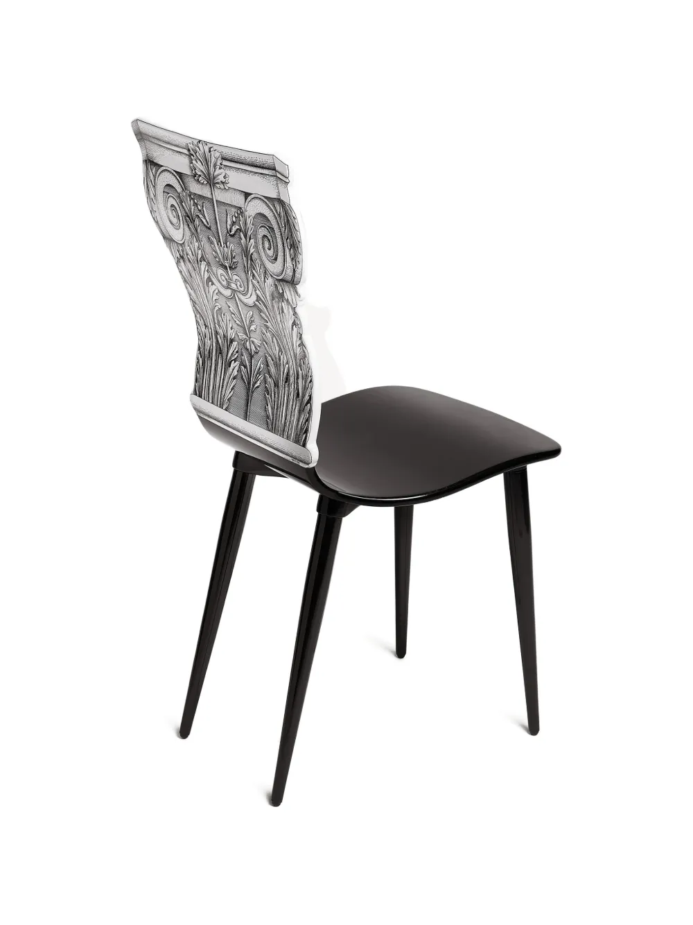  Fornasetti Silla Capitello Corinzio - Negro 