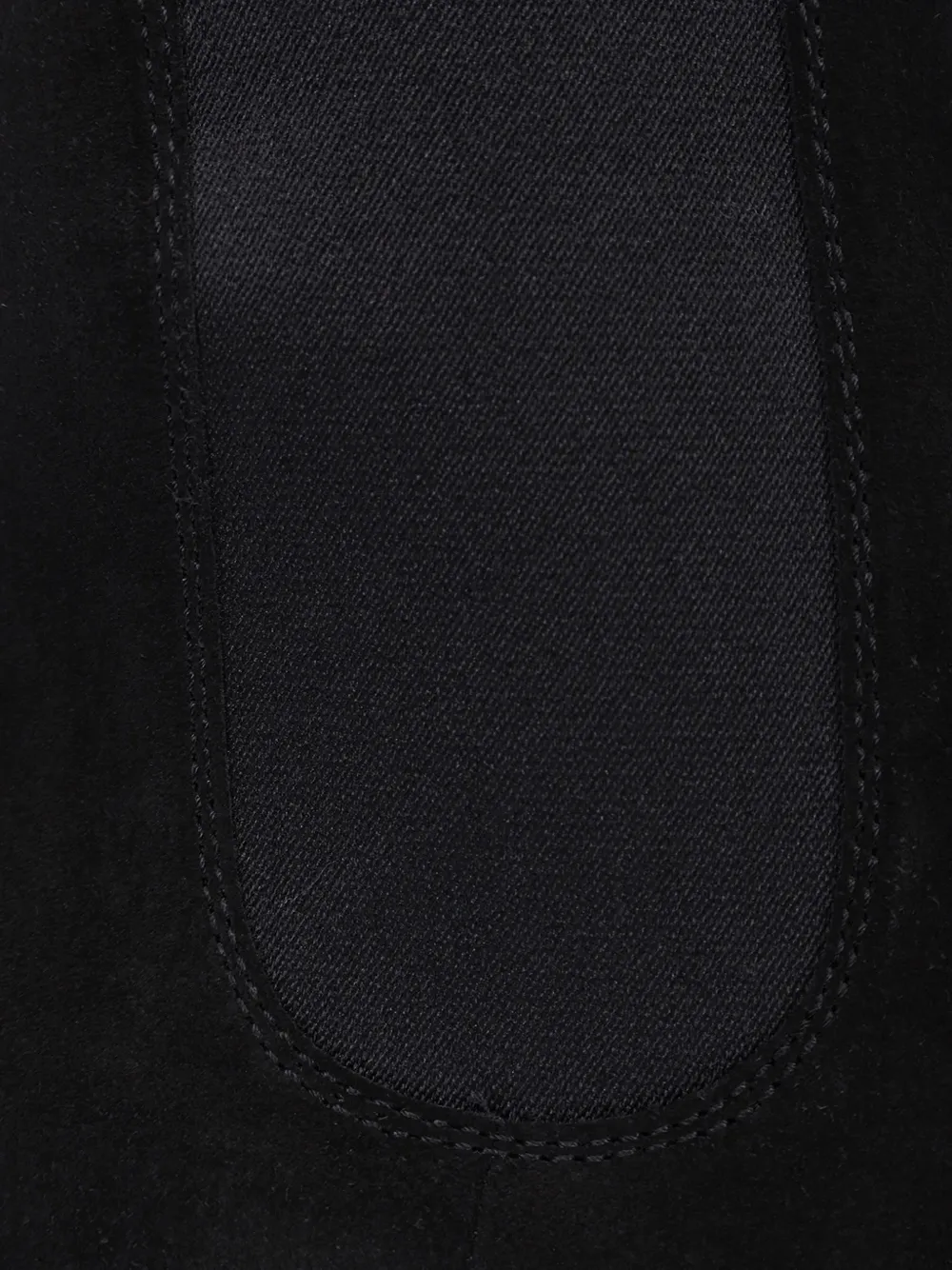 Gianvito Rossi Suède Chelsea laarzen Zwart