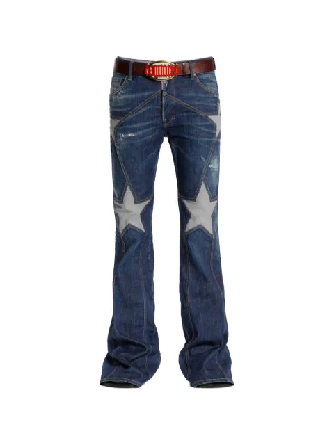 DSQUARED2 star-detail denim jeans