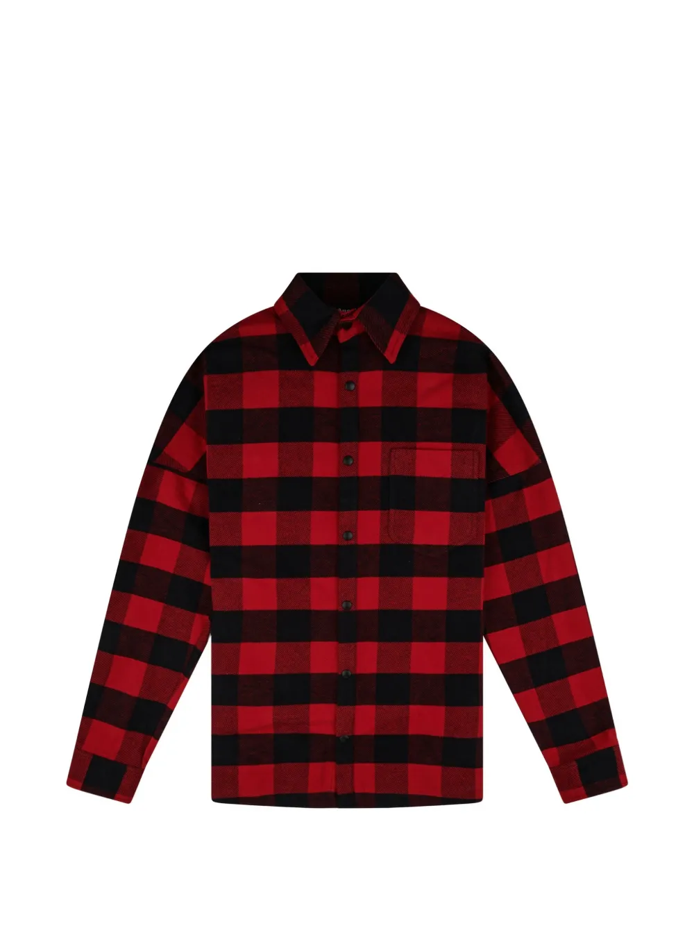 Palm Angels Camicia a quadri - Rosso