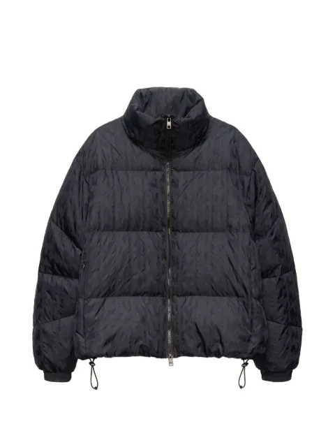 MSGM zip-up padded jacket