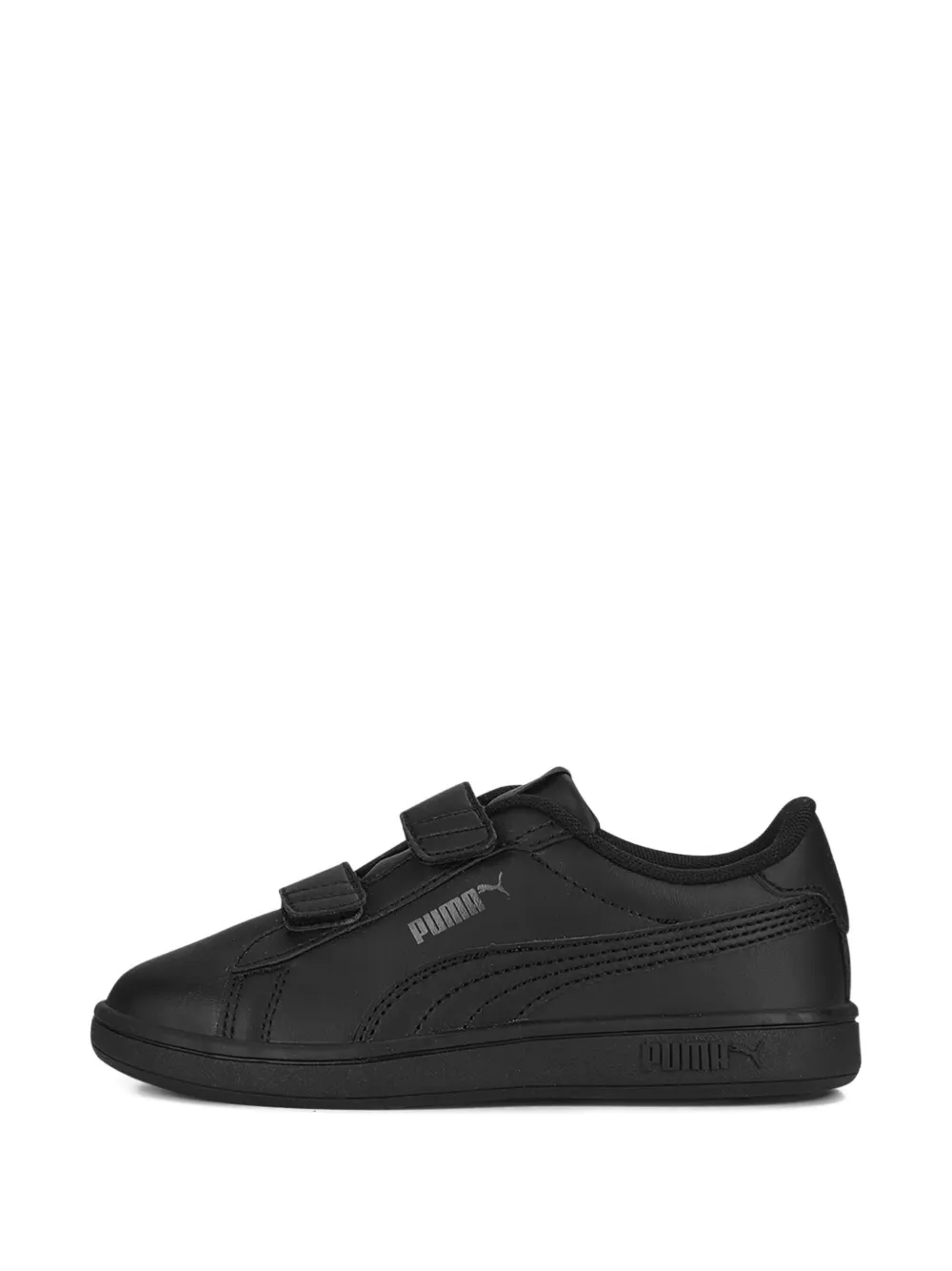 Puma Kids Smash 3.0 strap sneakers Zwart