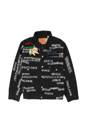 Supreme デニムジャケット | ブラック | FARFETCH JP