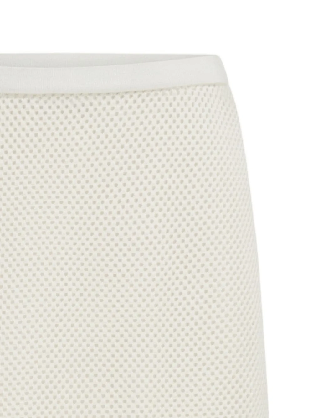 Ferragamo Mini-rok met franje Wit
