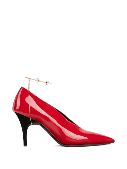 Gucci chain pointed-toe pumps