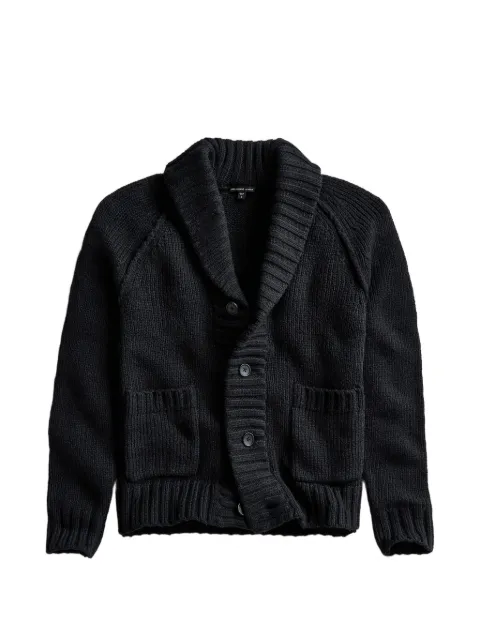 James Perse shawl-collar pocket cardigan