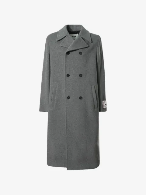 MSGM double-breasted coat