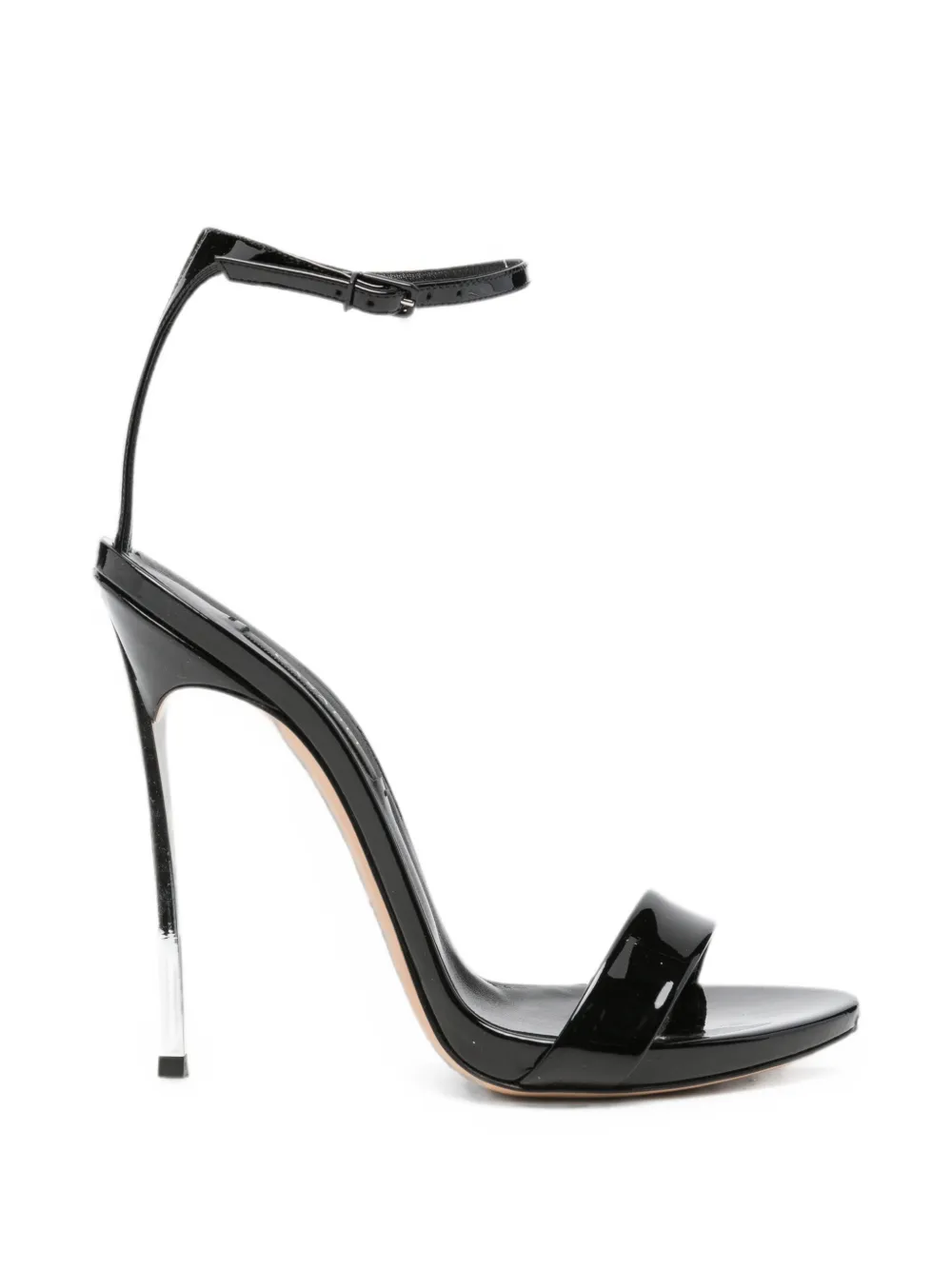 Casadei Blade leather sandals - Nero