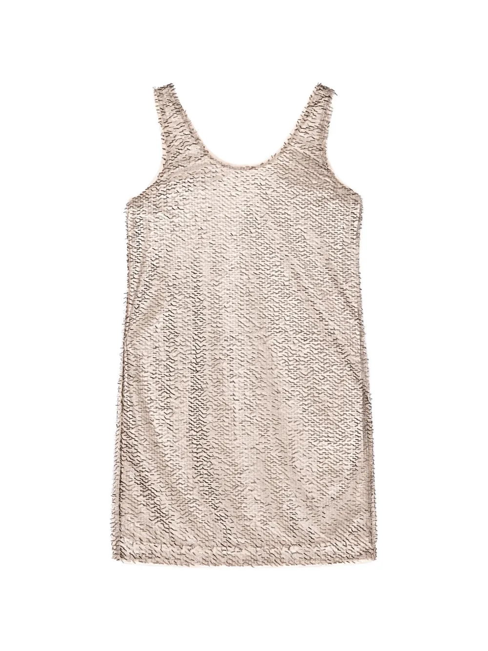 Armani Exchange Abito corto con decorazione - Toni neutri