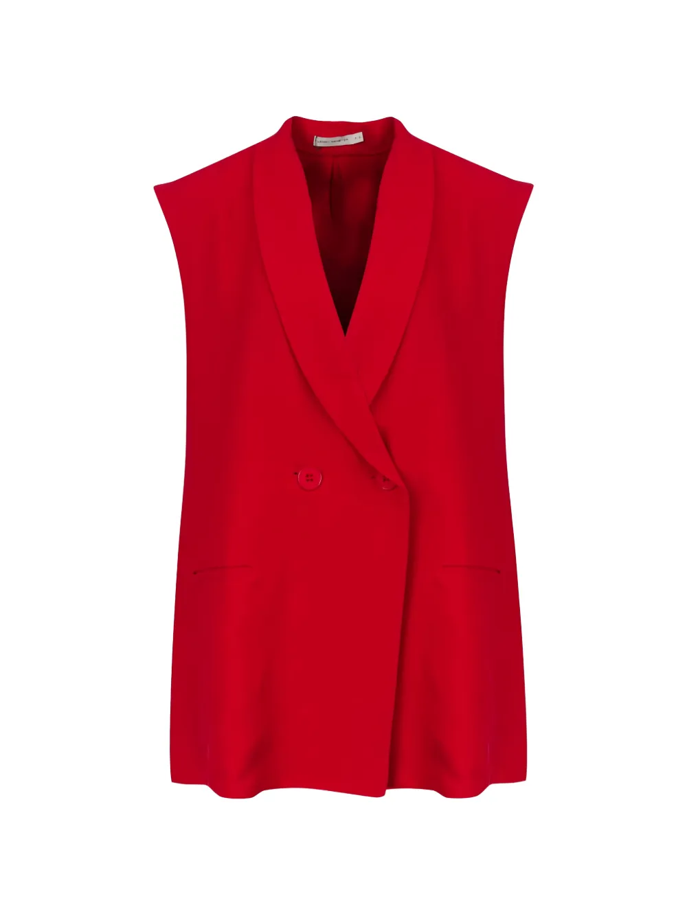 Lenny Niemeyer Jaspe double-breasted waistcoat - Rosso
