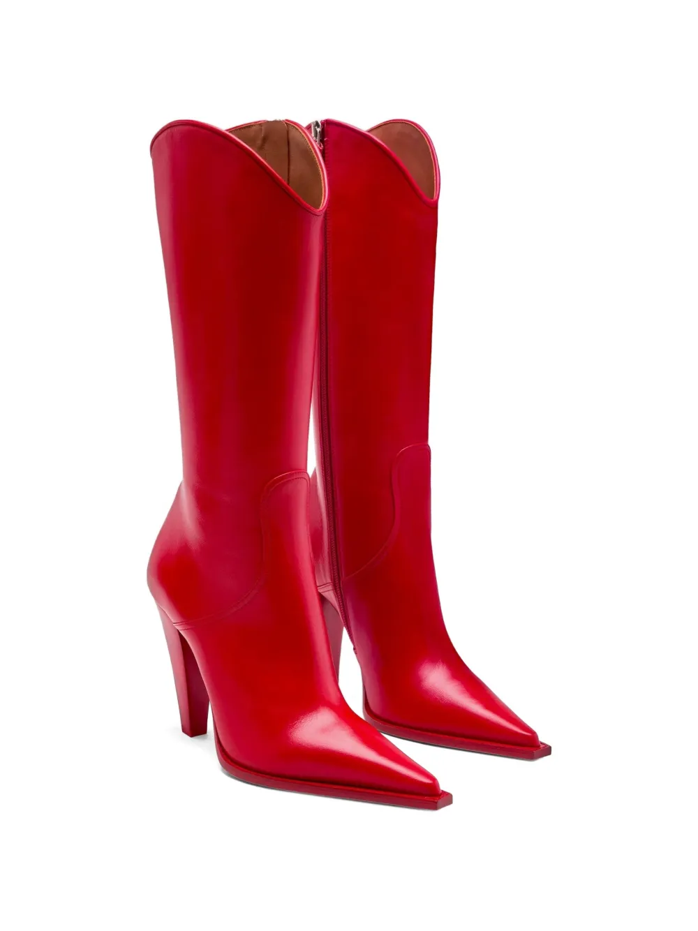 Paris Texas Nadia laarzen met puntige neus Rood