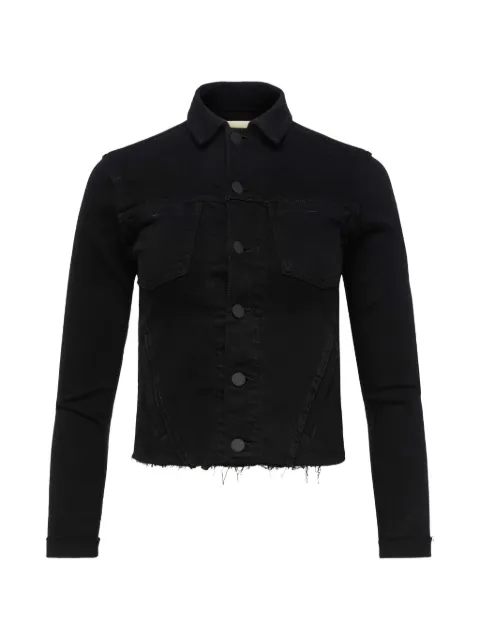 L'Agence Janelle raw-cut denim jacket