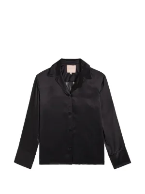 LOEWE プリーツ デニムシャツ | ブラック | FARFETCH JP