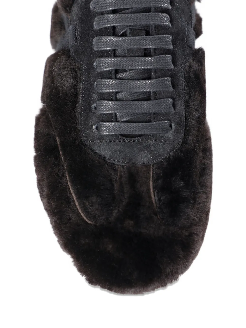 Ann Demeulemeester shearling sneakers Bruin