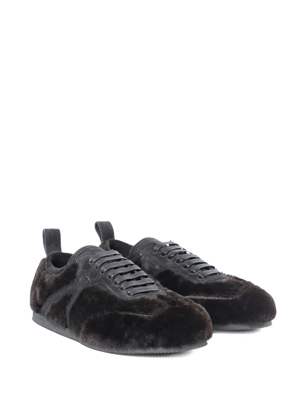 Ann Demeulemeester shearling sneakers Bruin