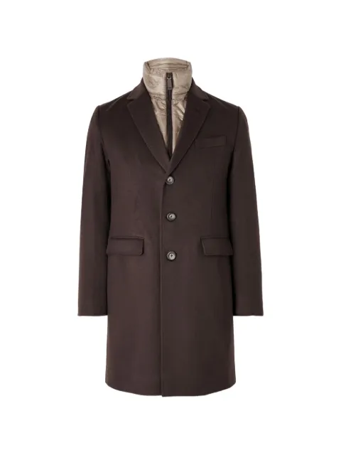Herno button single-breasted coat