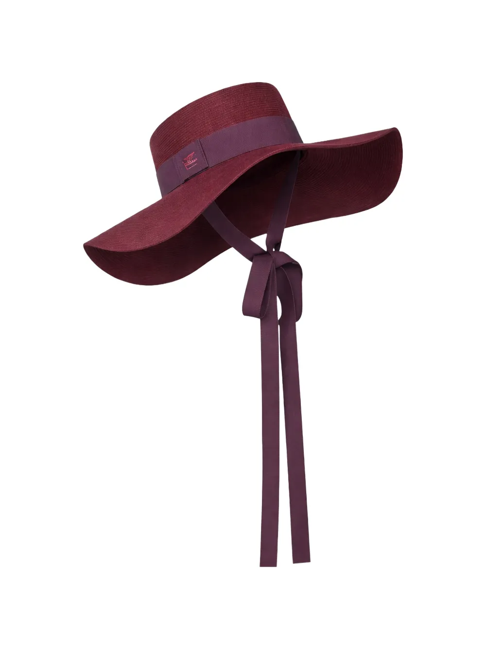 ETRO pegaso-embroidered wide-brim sun hat - Rosso