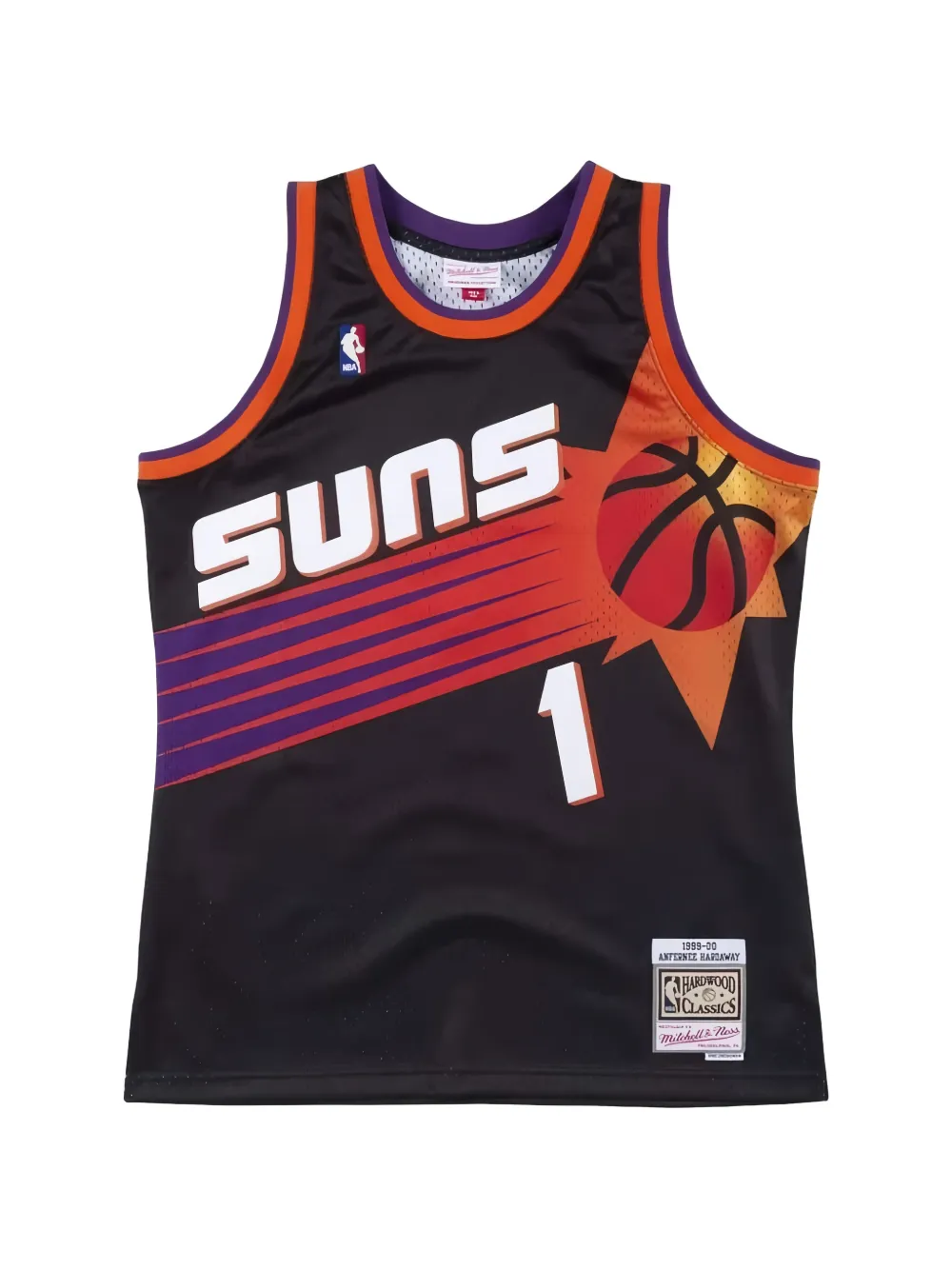 Mitchell & Ness x NBA Anfernee "Penny" Hardaway Phoenix Suns 1999-00 alternate top - Nero