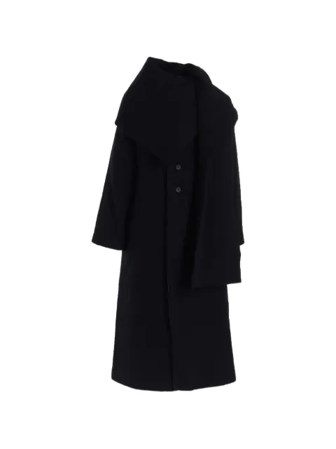 Yohji Yamamoto quilted button coat