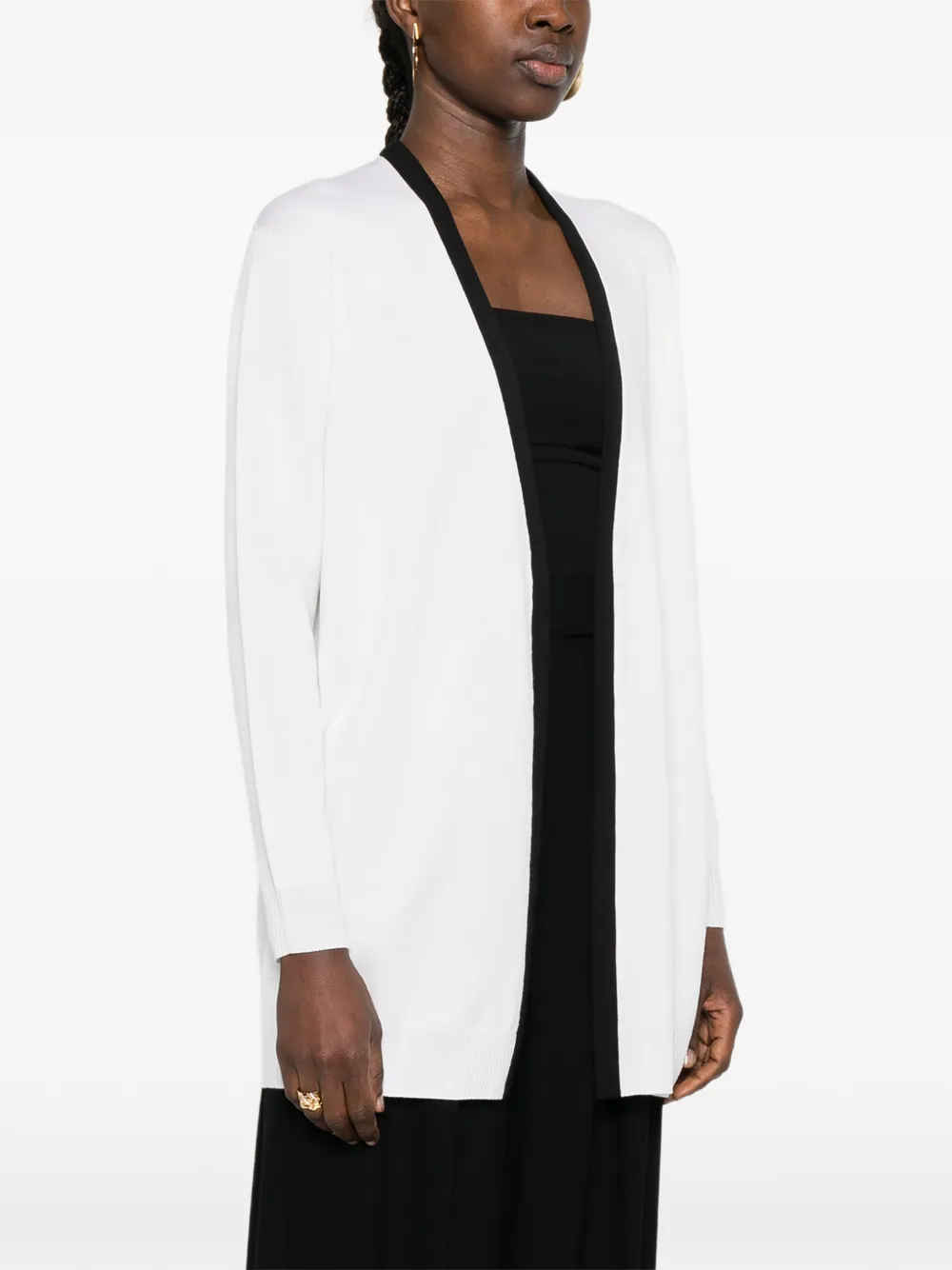  Tom Ford Open-front Trim Cardigan - White 