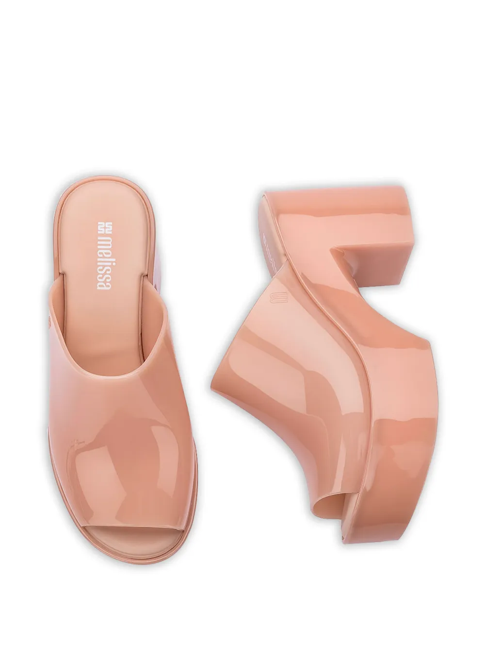 Melissa Hype sandalen met hak Beige