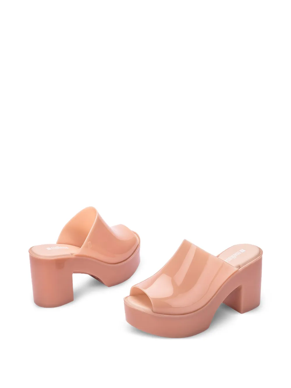 Melissa Hype sandalen met hak Beige