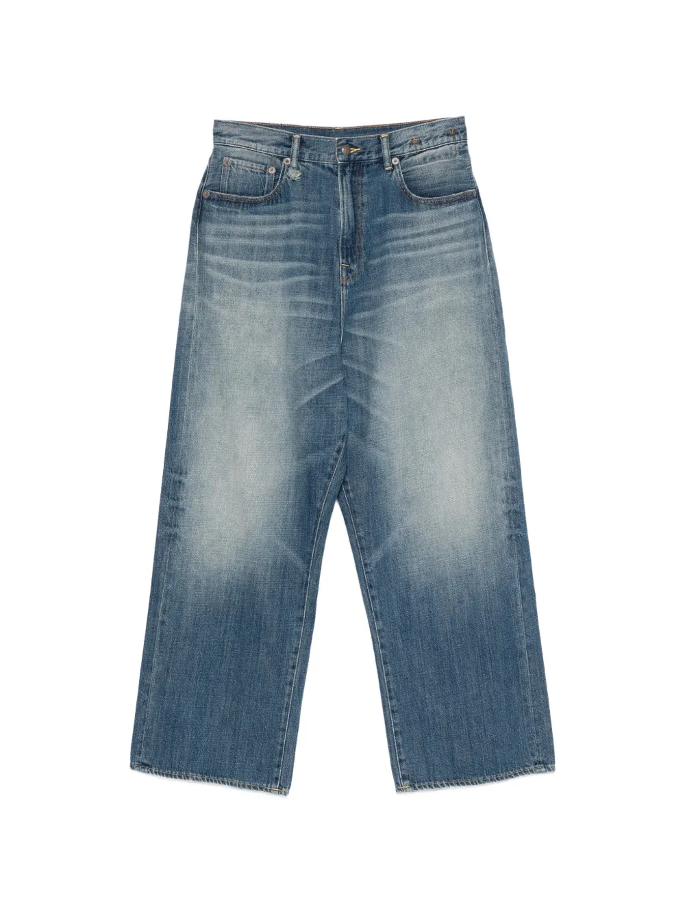 R13 Venti faded-effect jeans - Blu