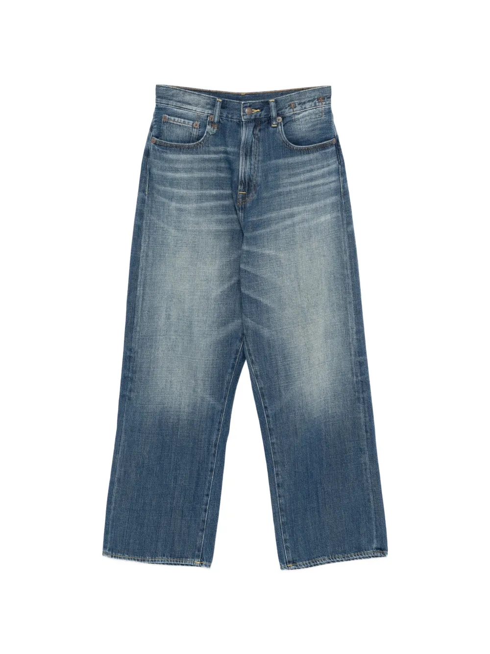 R13 Venti Jean straight five-pockets jeans - Blu