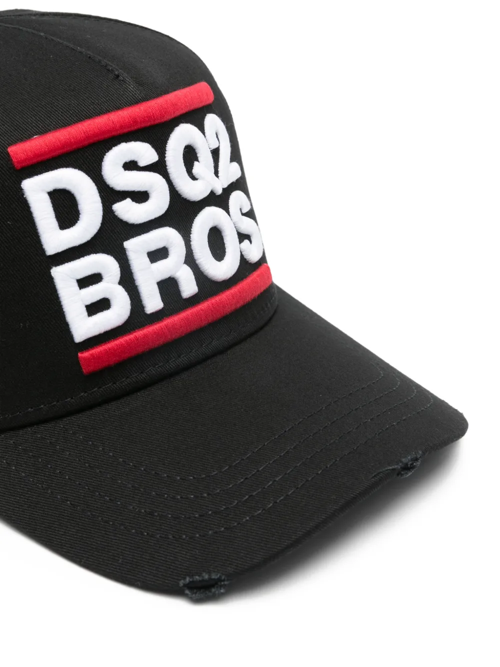  Dsquared2 Logo-detail Baseball Cap - Black 