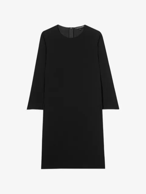 Luisa Cerano robe mi-longue à encolure ras du cou