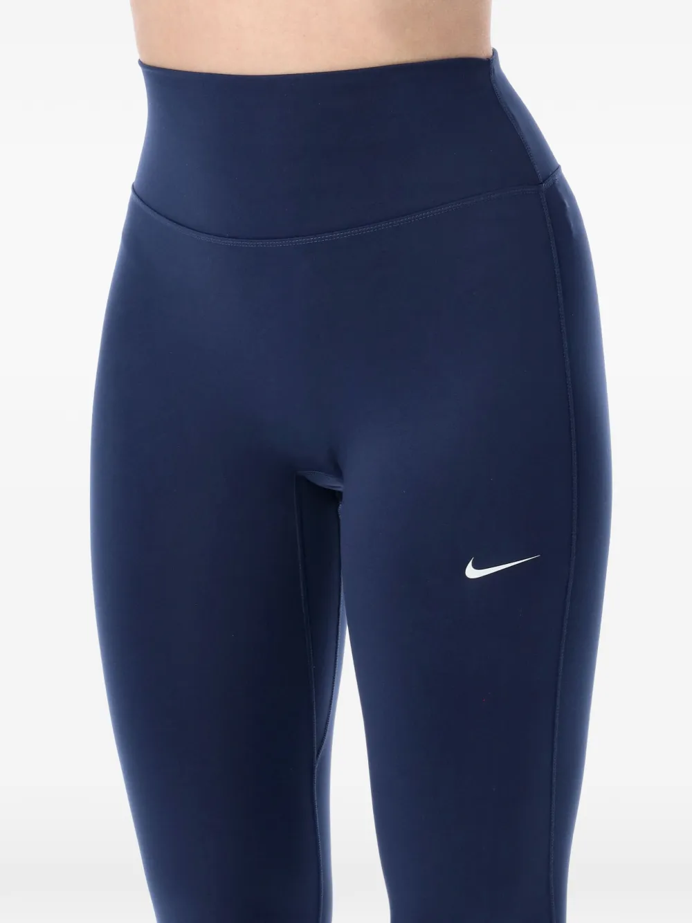 Nike High waist legging met logodetail Blauw