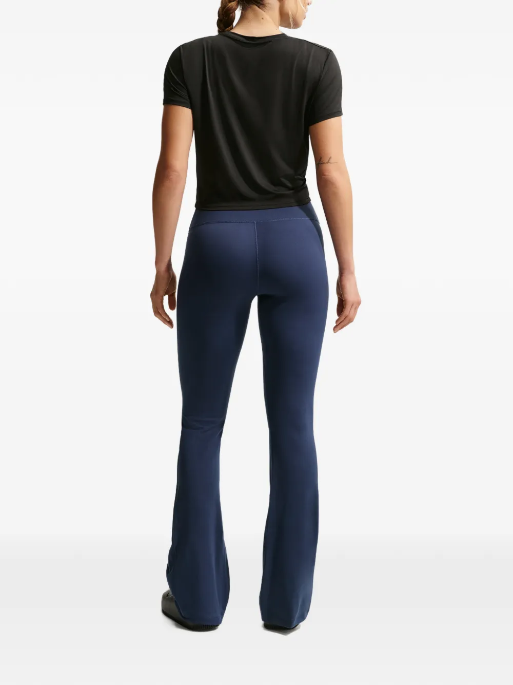 Nike High waist legging met logodetail Blauw