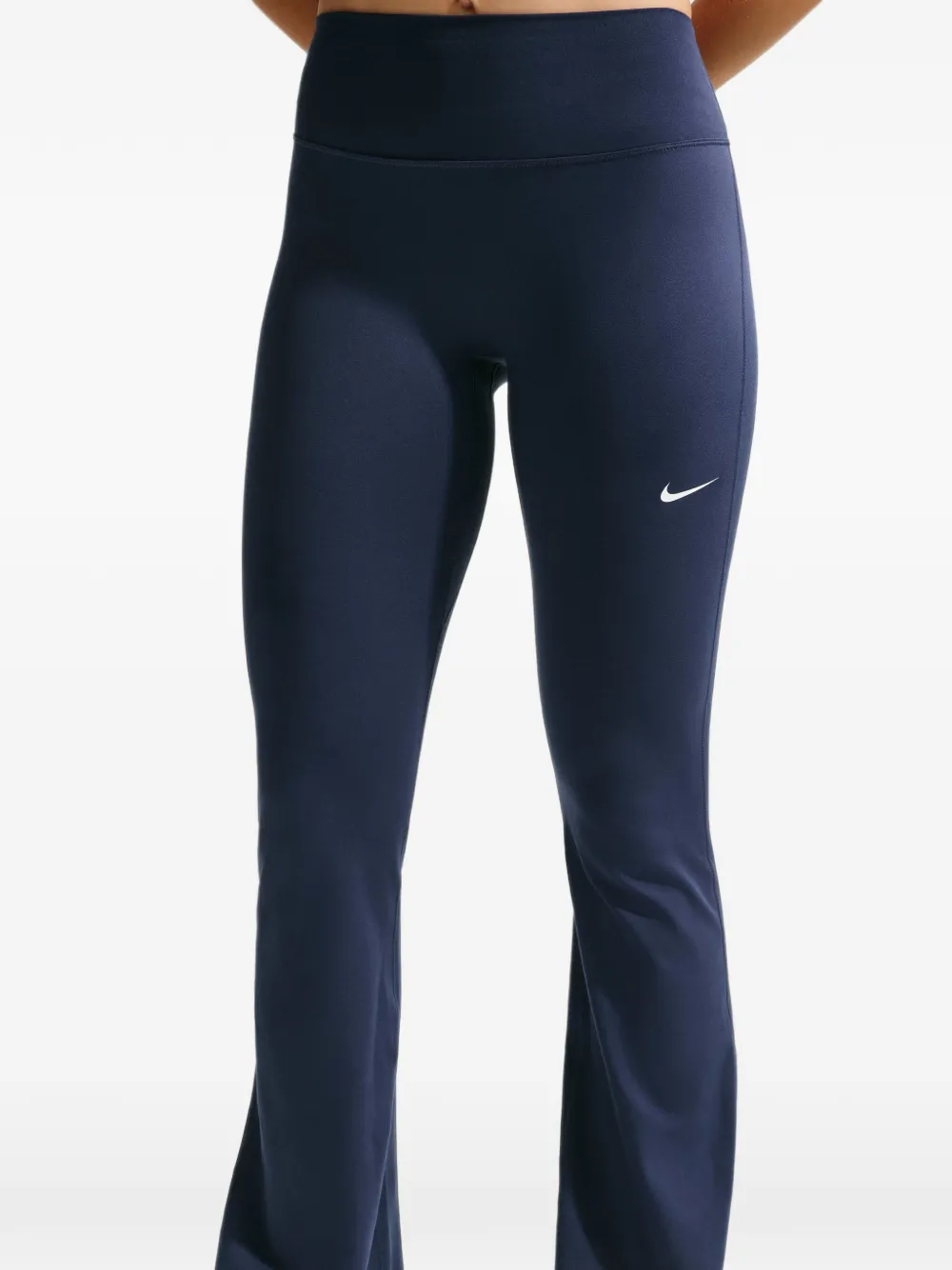 Nike High waist legging met logodetail Blauw