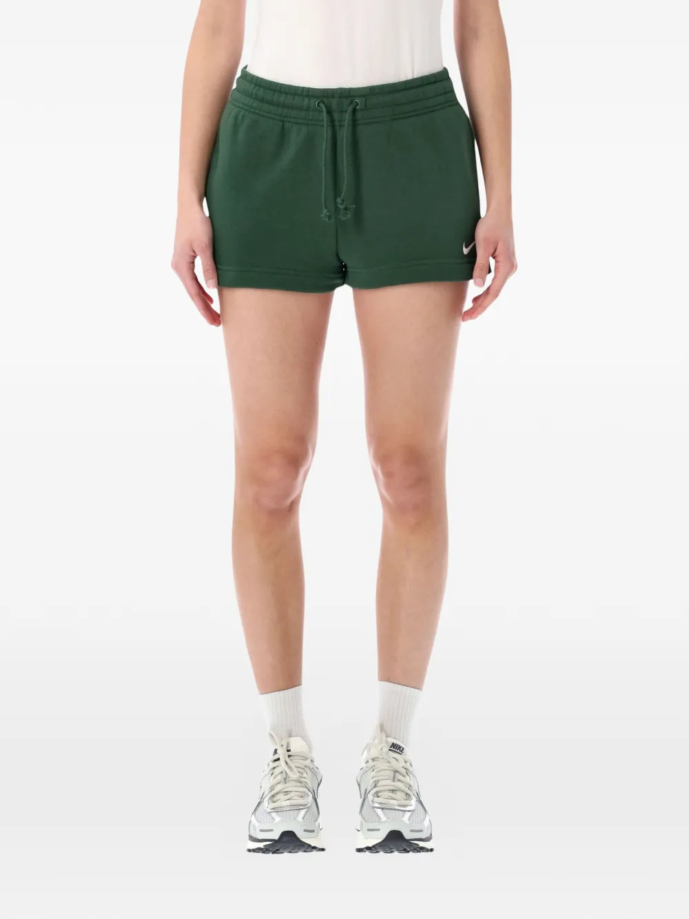 Nike fleece drawstring shorts - Verde