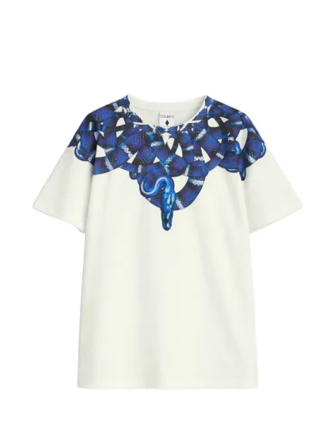 COUNTY OF MILAN snake-print T-shirt