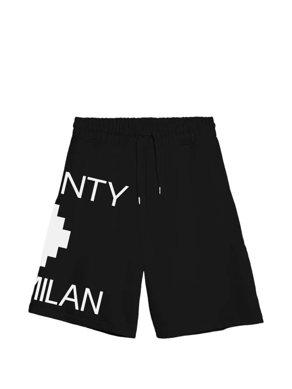 COUNTY OF MILAN Shorts sportivi con coulisse - Nero