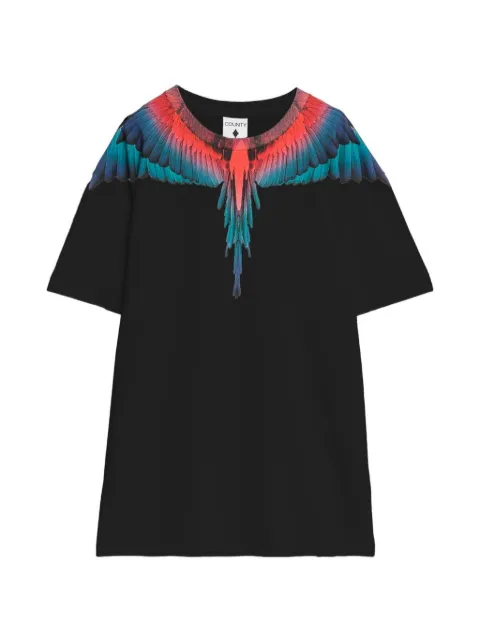 COUNTY OF MILAN wings-print T-shirt