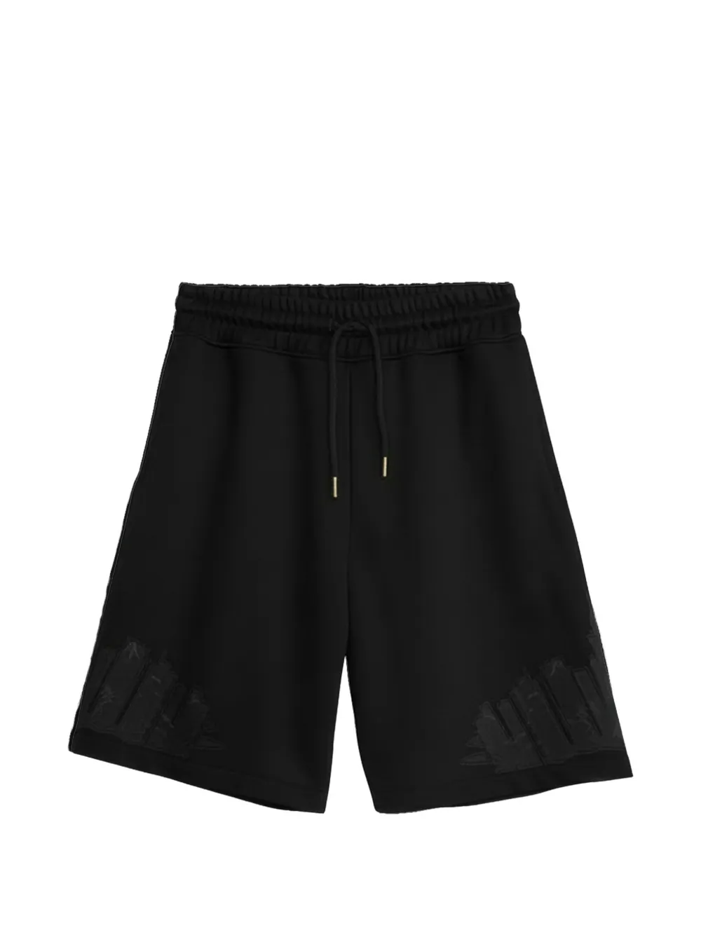 COUNTY OF MILAN Shorts sportivi con coulisse - Nero