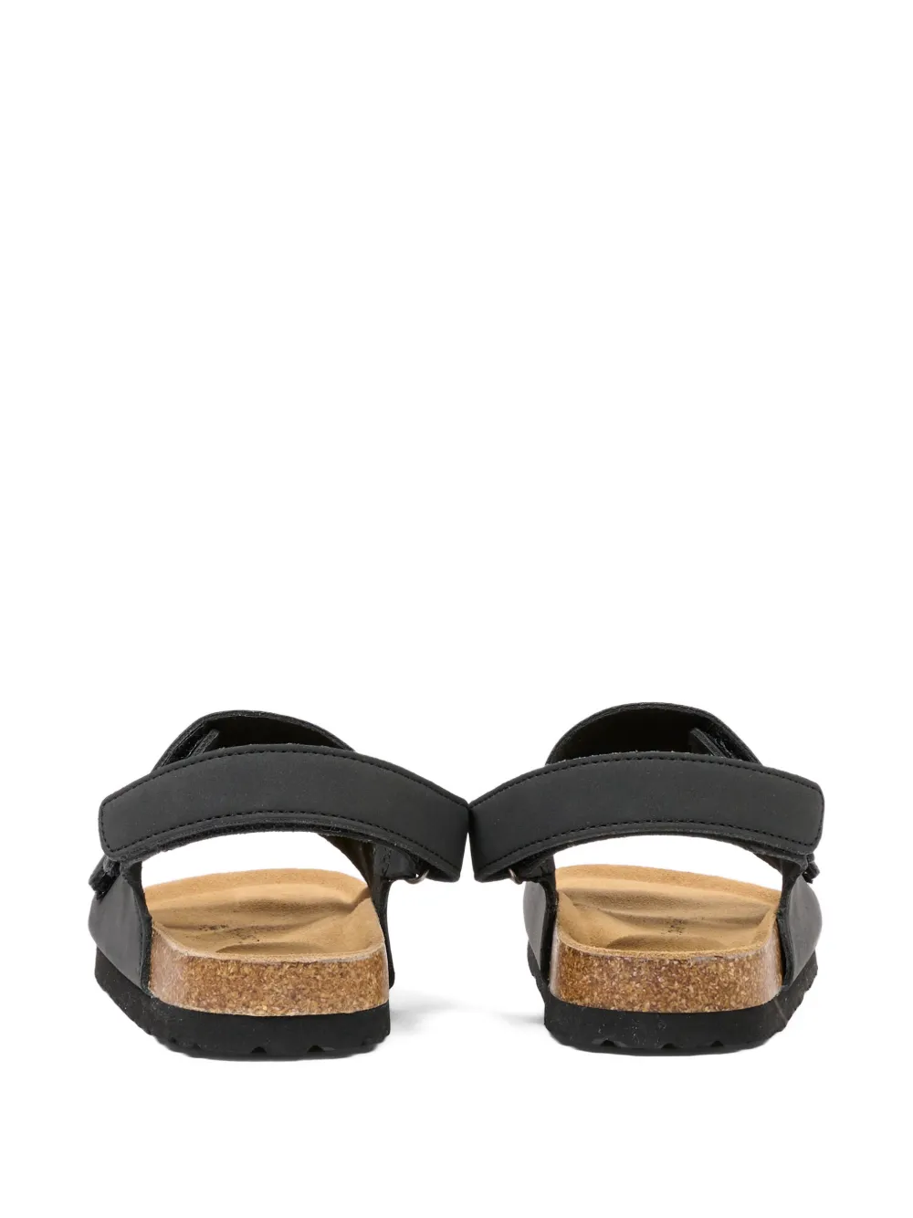 Calvin Klein Kids buckle sandals Zwart