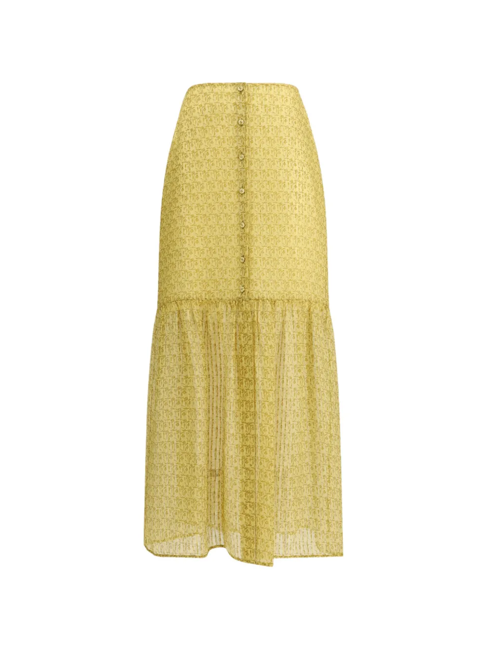 Kristina Ti Leonine maxi skirt - Giallo