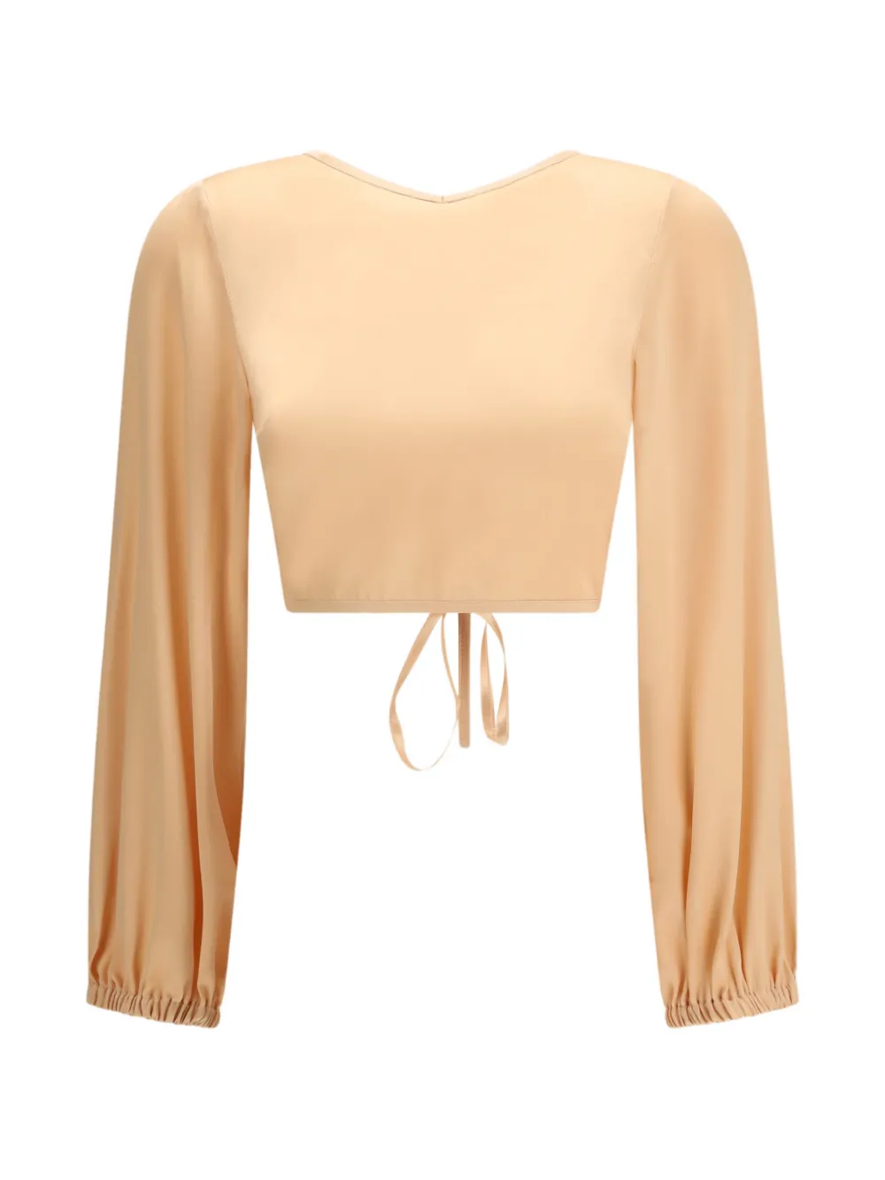  Kristina Ti Lace Tie Blouse - Neutrals 